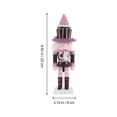 thumbnail image 2 of Nutcracker Ornament Xmas Wooden Nutcracker Decor Christmas Nutcrackers Figure, 2 of 6
