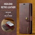 thumbnail image 2 of Allytech Wallet Case for OnePlus 12 with 3 Card Slots & Cash Pocket, 2 in 1 Detachable Strong Magnetic Case, Retro PU Leather Shockproof Magnetic Clasp Slim Protective Shell - Red, 2 of 8