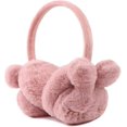 thumbnail image 1 of Orejeras de Invierno CHAO para Niños y Mujeres Piel Rosa, 1 of 5