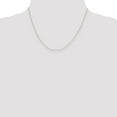 thumbnail image 4 of 925 Sterling Silver Rolo Chain Styles Necklace 1.5 mm 18 inch, 4 of 4