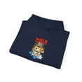 thumbnail image 3 of Flamethrower Flameboy World Industries Skateboard Vintage Classic Hoodie Print - S / Navy, 3 of 5