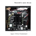 thumbnail image 2 of Chasis de Aluminio para Ordenador Mini ITX HTPC Mini ITX Cajas de PC DIY A01 Chasis HTPC para Ordenador Horizontal, 2 of 5