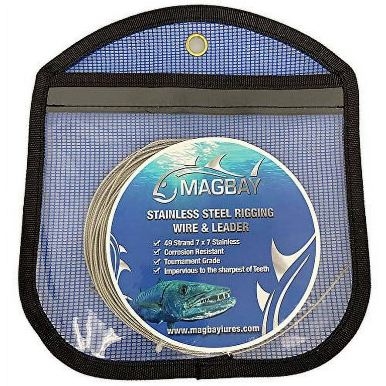 MagBay Lures 49 Strand Cable 7x7 Stainless Steel Fishing Wire