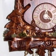 thumbnail image 2 of Coffre Horloge Coucou, Groupe de Cerfs, 2 of 4
