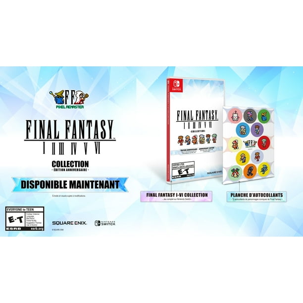 Final Fantasy I-VI Collection Anniversary Edition (Nintendo