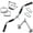 7 Pieces Set, variant on FITNESS MANIAC USA Home Gym Cable Attachment Handle Machine Exercise Chrome PressDown Strength Training Home Gym Attachments Barbell Deluxe Fit Gym Accessories Cable Attachments Cable Machine