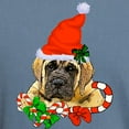 thumbnail image 3 of CafePress - English Mastiff Christmas T Shirt - Mens Comfort Colors Shirt, 3 of 5