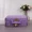 Purple, variant on Rattan-like Finishing Box Woven Rattan Basket Retro Storage Box Decorative Props Suitcase with Hand Gift Box
