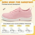 thumbnail image 5 of Barerun Toddler Barefoot Slip-On Tennis Shoes with Drawstring for Girls and Boys, 5 of 7