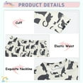 thumbnail image 4 of joogoo Cat Pattern 2 Piece Long Sleeve Tee and Pants Cotton Pajama Set 6Y, 4 of 7
