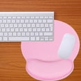 thumbnail image 4 of Nvzi 1 Set Computer Mouse Mat Typing Keyboard Pad Wrist Support Gaming Mouse Pad-Pink, 4 of 4