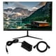 thumbnail image 1 of PTOOTP Monitor de computadora , monitor curvo, pantalla de alta definición, bisel estrecho, monitor delgado, monitor para juegos de 24 pulgadas con enchufe estadounidense, 1 of 8