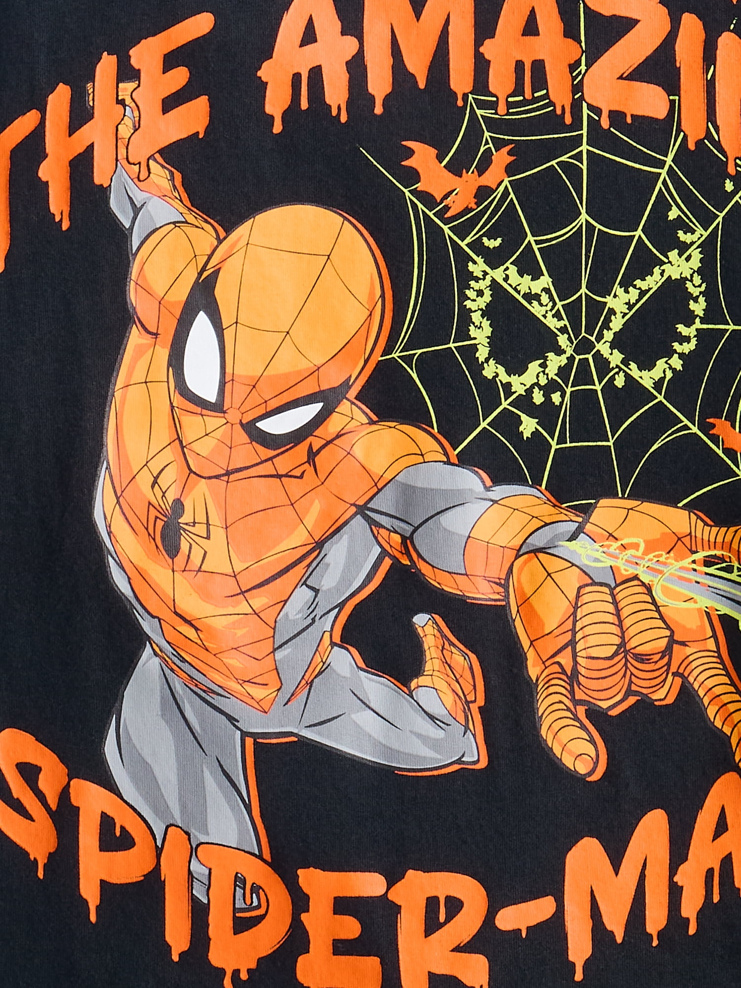 Spider-Man Toddler Boys Halloween Graphic Tee with Short Sleeves, Sizes 12M-5T