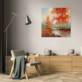 thumbnail image 3 of T.C. Chiu 15x15 Gallery Wrapped Canvas Wall Art Titled - Autumns Grace II, 3 of 4