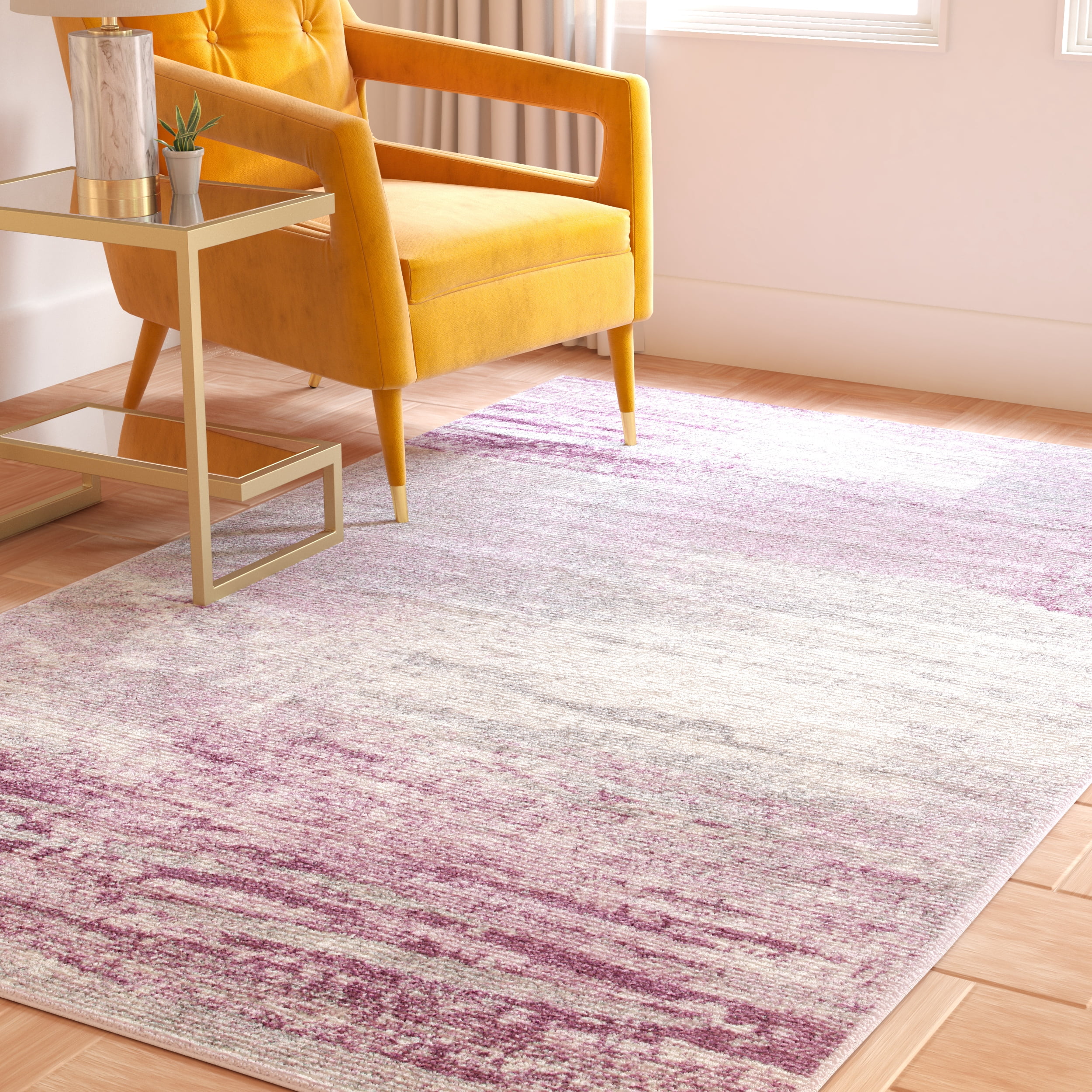 Safavieh Adirondack Rudyard Abstract Ombre Area Rug, Gray/Purple, 6' x 8'