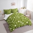 thumbnail image 2 of Erosebridal Vintage Flower Bedding Comforter Set for Women, Green King Bedding Sets, Reversible, 7pcs, 2 of 5