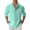 Mint Green, variant on Men's Casual Long Sleeve Shirt Italian Flag Print Mens Shirts Tall Sizes Big And Tall T Shirts for Men 3xlt Device Men Mens Casual Fitted Formal Dress Mens Large Tall Shirts Man Romper V Neck T Shirts