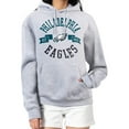 thumbnail image 4 of Women's G-III 4Her by Carl Banks Heather Gray Philadelphia Eagles City Graphic Team Fleece Pullover Hoodie, 4 of 5