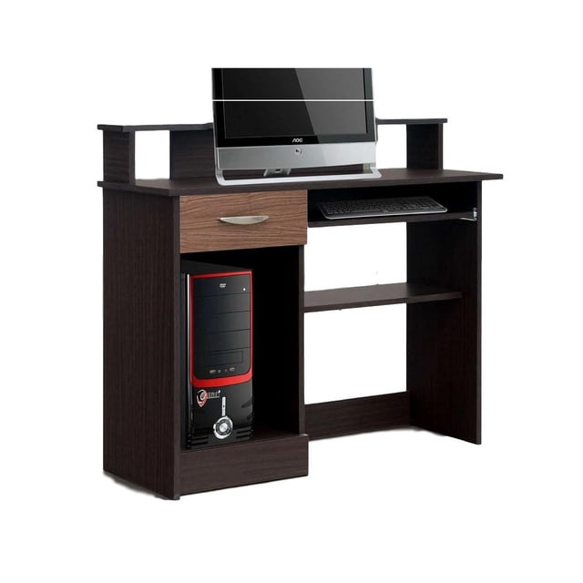 Escritorio Kessa Muebles Karen Wengue con Nogal