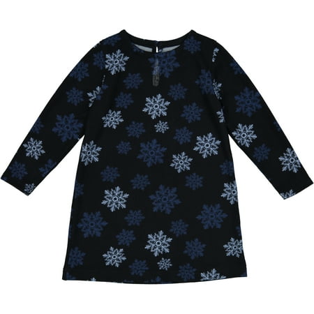 Old Navy Newborn - Newborn Baby Girl Navy Snowflake Knit Shift Dress