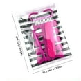thumbnail image 2 of Nail Care Kit 6 Piece Set with File Brush Trimmer Toe Separator Manicure Pedicure Tools, 2 of 4