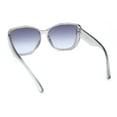 thumbnail image 4 of Womens Classy Elegant Chic Inset Lens Butterfly Plastic Sunglasses Slate - Navy, 4 of 4