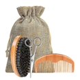 thumbnail image 3 of Beard Growing Tool Set for Men with Beard Balm/Comb/Brush/Scissor Beard Care Kit, 3 of 5