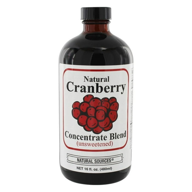 Natural Sources Natural Cranberry Liquid Concentrate Blend