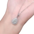 thumbnail image 4 of POINTERTECK Trendy Zircon Water Drop Pear Shape Necklace, 4 of 6
