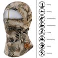 thumbnail image 3 of BASSDASH Winter Balaclava Fleece Ski Mask Ninja Hood Neck Warmer Fishing Hunting, 3 of 8