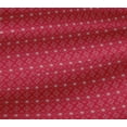 thumbnail image 4 of oneOone Cotton Jersey Red Fabric Geometric Bandhani Sewing Material Print Fabric By The Yard 58 Inch Wide, 4 of 4