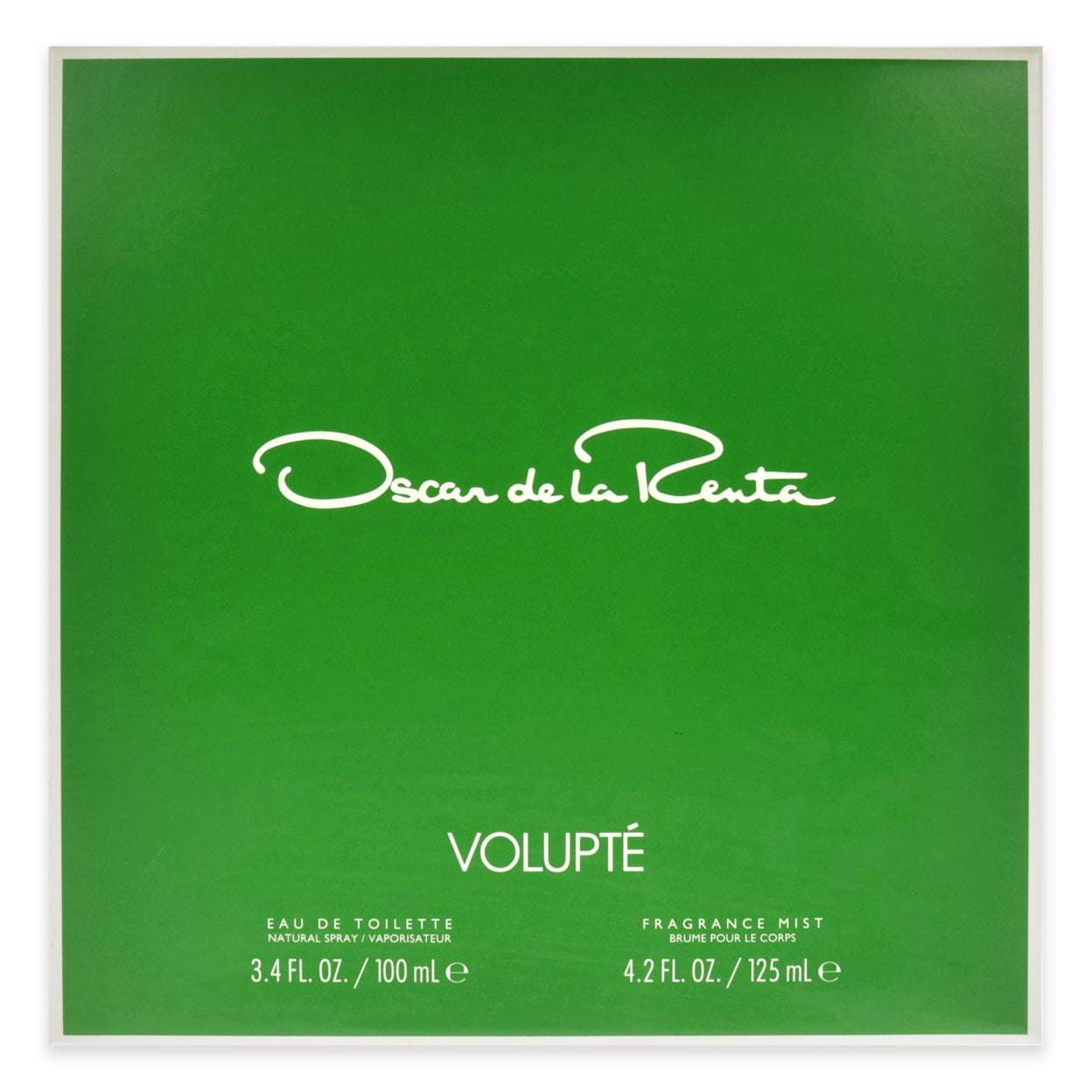 Oscar De La Renta Volupte 2PC Set for Women - Elegant Floral Eau De Parfum - 3.4 oz