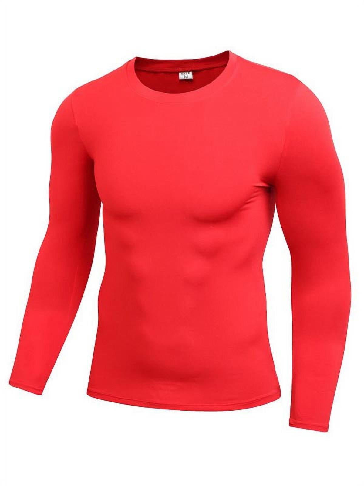 Ropalia Men's Long Sleeve Compression Baselayer Body Under Shirt