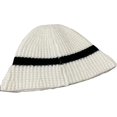 thumbnail image 6 of CoCopeaunts Women Bucket Hats Autumn Winter Warm Foldable Knitted Fisherman Hat Women Foreign Style Striped Bowler Basin Hat, 6 of 8