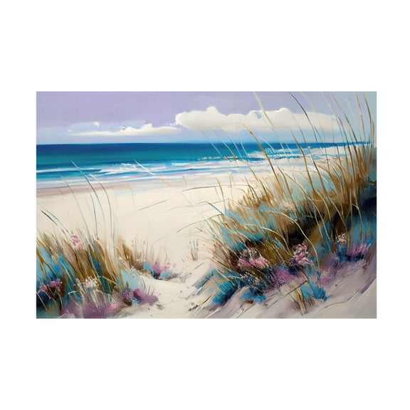 Canvas Wall Art - Sasha 'Euphoria VIII' Wall Art for Living Room, Bedroom, or Office Décor by Trademark Fine Art - 19 x 12 Inches