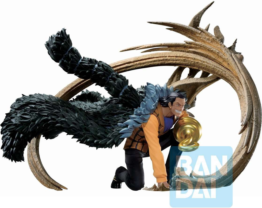 Bandai Namco BAS63612 Crocodile Duel Memories One Piece Bandai Spirits Ichibansho Figure - PVC