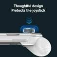 thumbnail image 4 of Handheld Console Grip Protective Cover,Shockproof Protective Cover with Ergonomic Grip for OLED 7 Inch Model 2021,Anti Slip Dockable Case with Handheld Console, 4 of 7