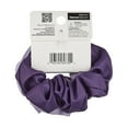 thumbnail image 5 of The Home Edit Scrunchie Hair Ties, Faux Leather Light and Dark Purple, 2 Ct, 5 of 7
