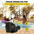 thumbnail image 2 of VEVOR Bomba de Piscina 1500 W Bomba para Piscinas 6657 GPH Bomba Depuradora Piscina 110 V Bomba de Filtro para Piscinas 3650 RPM Bomba de Circulación para Piscina Protección de Sobrecarga Termica, 2 of 9
