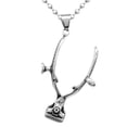 thumbnail image 1 of Collar con Colgante de Pareja de Llave de de Amor a Juego Personalizado de 2 Piezas - Plata 68mm Sunnimix Collar de acero inoxidable, 1 of 8