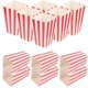 thumbnail image 3 of Retro Style Popcorn Boxes Storage Party Use Movie Night Supply Red 24Pcs, 3 of 4