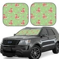 thumbnail image 2 of Picia Cute Poodle Dog 2 Piece Car Windshield Sun Shade Foldable | Foldable Sun Shield for Front Window Blocks UV Rays and Keeps Your Vehicle Cool-Large, 2 of 7