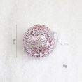 thumbnail image 3 of 1 pieza de adornos para árbol de Navidad, bola de espuma rosa, lazo, estrella para la parte superior del árbol, colgantes para árbol de Navidad, decoraciones para fiestas, suministros para Año Nuevo, 3 of 5
