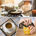 thumbnail image 4 of Pioneer Flower Floral Print Pattern 2-Pack Oven Mitts Set, Heat Resistant Kitchen Gloves, 7.7" X 12", 4 of 6