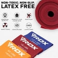 thumbnail image 5 of RDX Resistance Bands TPE 3 Level Set, REACH RoHS CPSIA Certified, Skin Friendly Thick Stretch Loop, Yoga Home Gym Fitness Workout Exercise, Ballet Physio Pilates Booty Legs Mobility Training Slimming, 5 of 8
