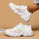thumbnail image 3 of Zapatos De Mujer Tejidos Voladores Para Caminar, Zapatillas Casuales Al Aire Libre Con Cordones De Moda, Zapatillas Transpirables Tejidas, 3 of 3