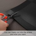 thumbnail image 4 of Set Of 10 Washable Non-slip Pvc Braided Placemats For Dining Room Placemat Black 45cm * 30cm, 4 of 5