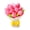 D, variant on wutoase Mini Artificial Resin Flower Bouquet, Rose Tulip Sunflower Lily Figurine, Dollhouse Miniature Accessory for DIY Garden, Bonsai, Micro Landscape Decoration