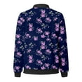 thumbnail image 5 of Women's Coats, Jackets & Vests Floral Print Cardigan Casual Tops, 5 of 5