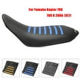 thumbnail image 2 of Motorcycle Gripper With Ribs PVC Seat Cover For Yamaha For Raptor 700 700 R 2006-2021 Anti-slip Grain Motorcross Seat Covers, 2 of 5